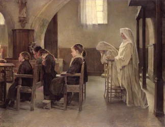 De Avond voor de Eerste Communie, voor 1890